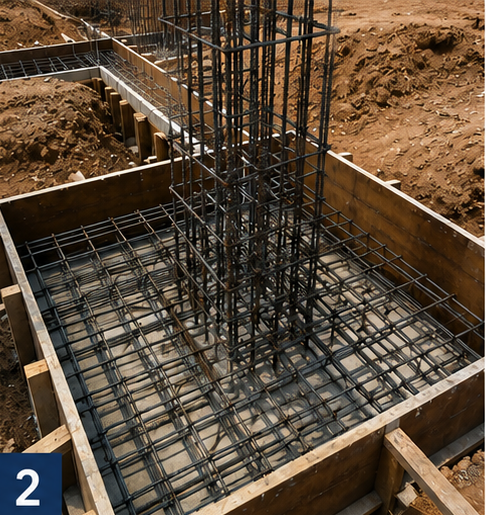 RCC Drain Construction