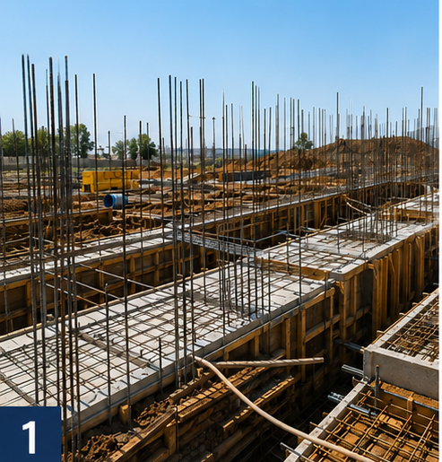 RCC Drain Construction